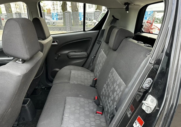 Suzuki Splash cena 12900 przebieg: 124824, rok produkcji 2009 z Radziejów małe 301